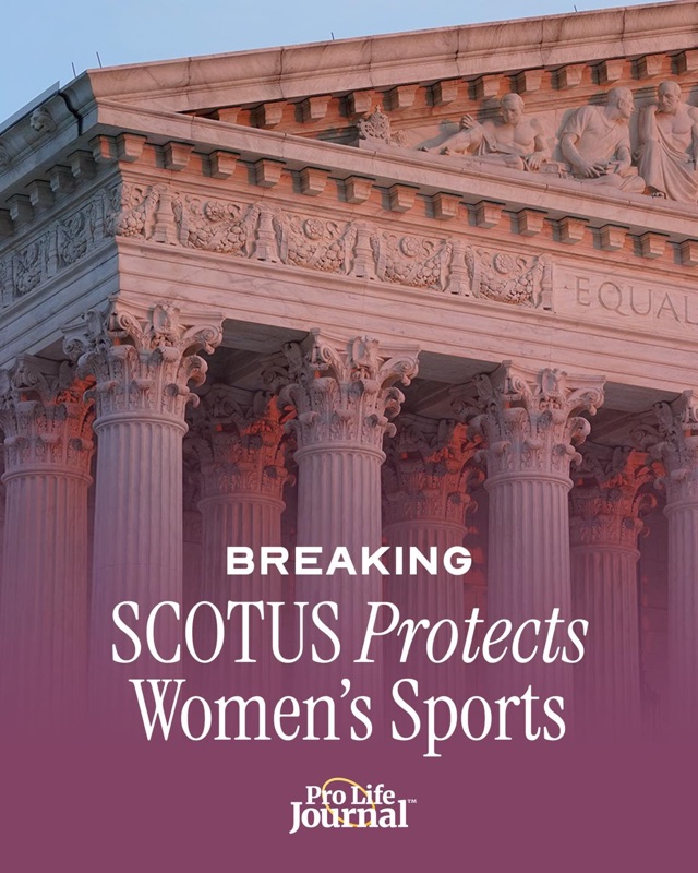 Breaking: SCOTUS protects women’s sports